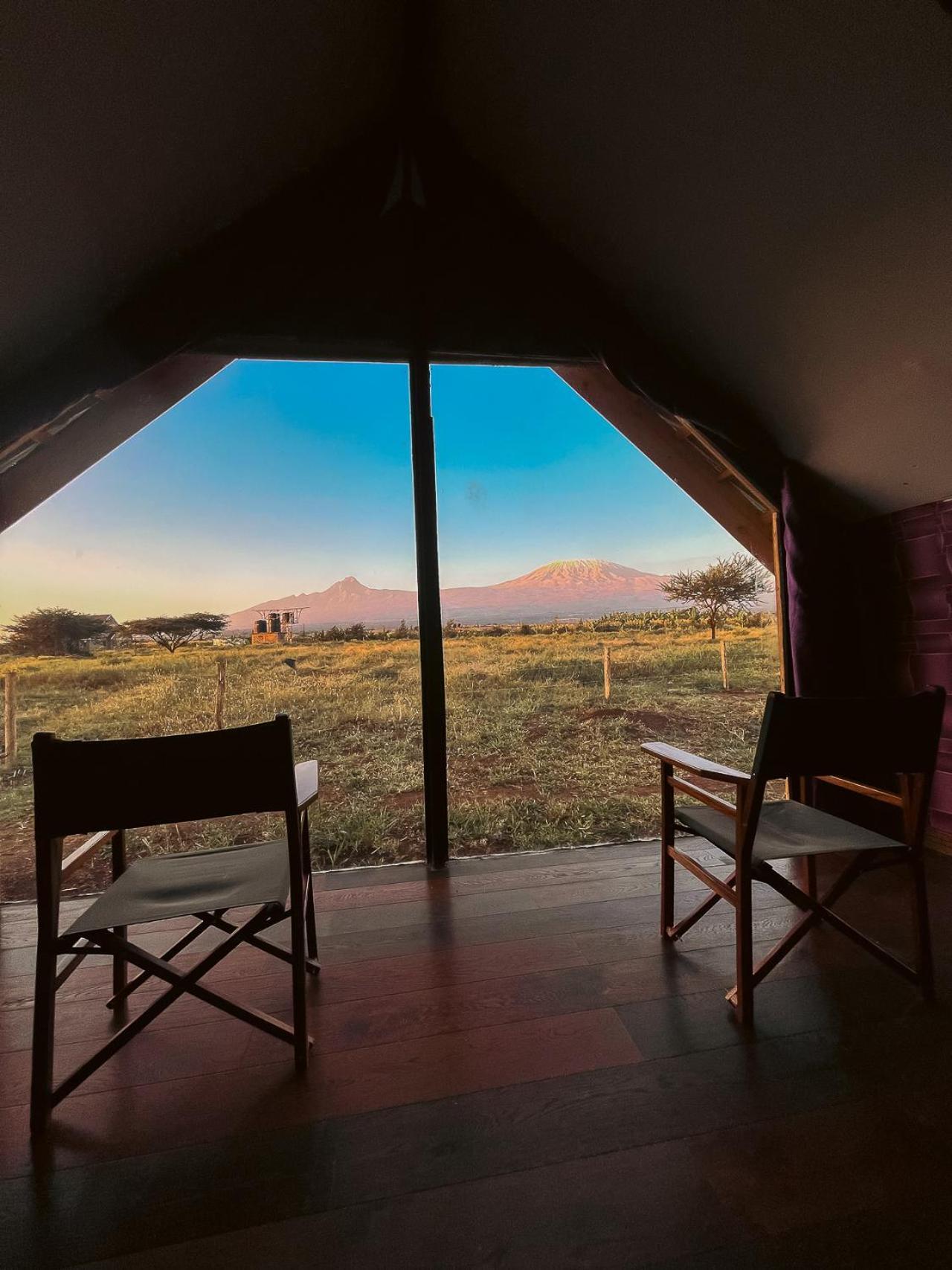 Kilimanjaro View Cabin-Amboseli Oloitokitok Eksteriør billede